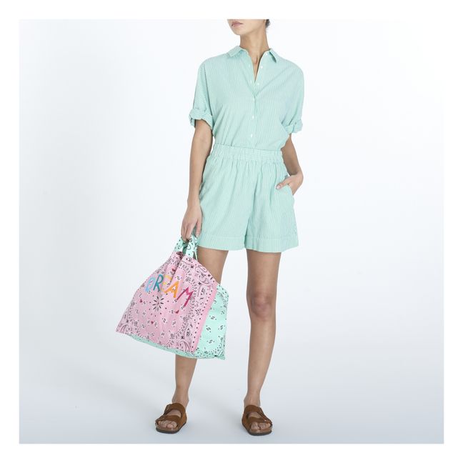 Caysen Amalfi Striped Shorts | Grün