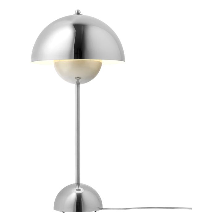 VP3 Flowerpot Table Lamp - Verner Panton, 1969 | Cromato- Immagine del prodotto n°0