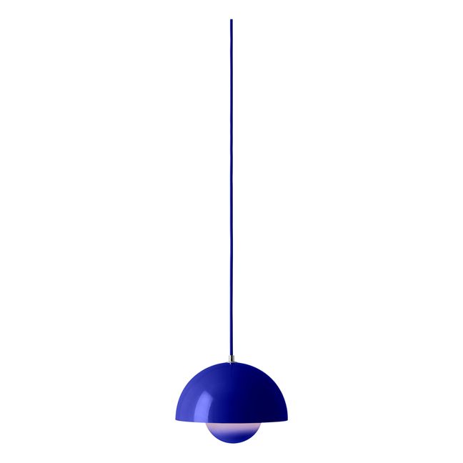 Suspension Flowerpot VP1, Verner Panton, 1968 | Bleu