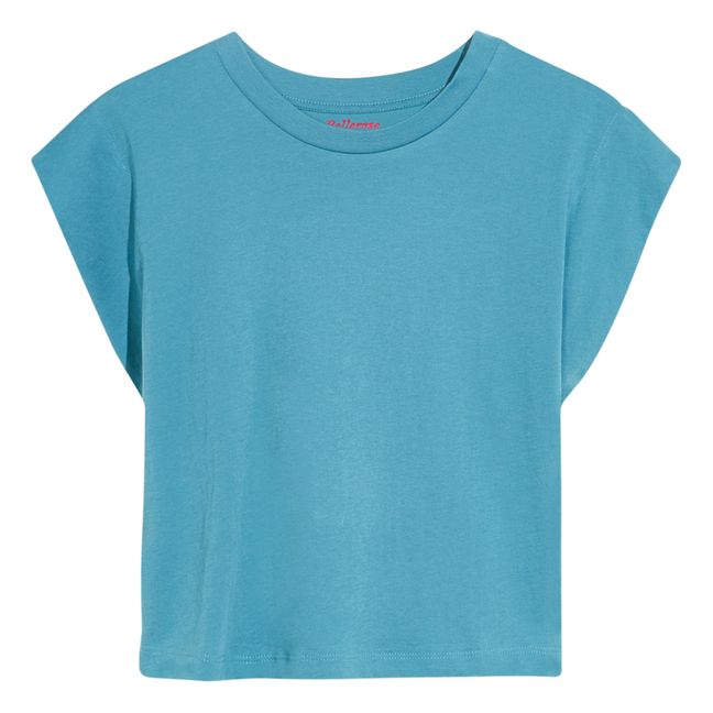 Crom T-Shirt | Grey blue