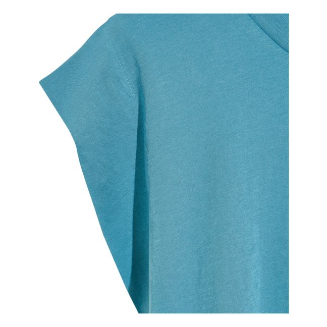 Crom T-Shirt | Grey blue