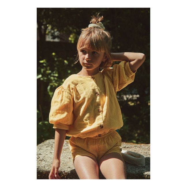 Pear blouse | Yellow