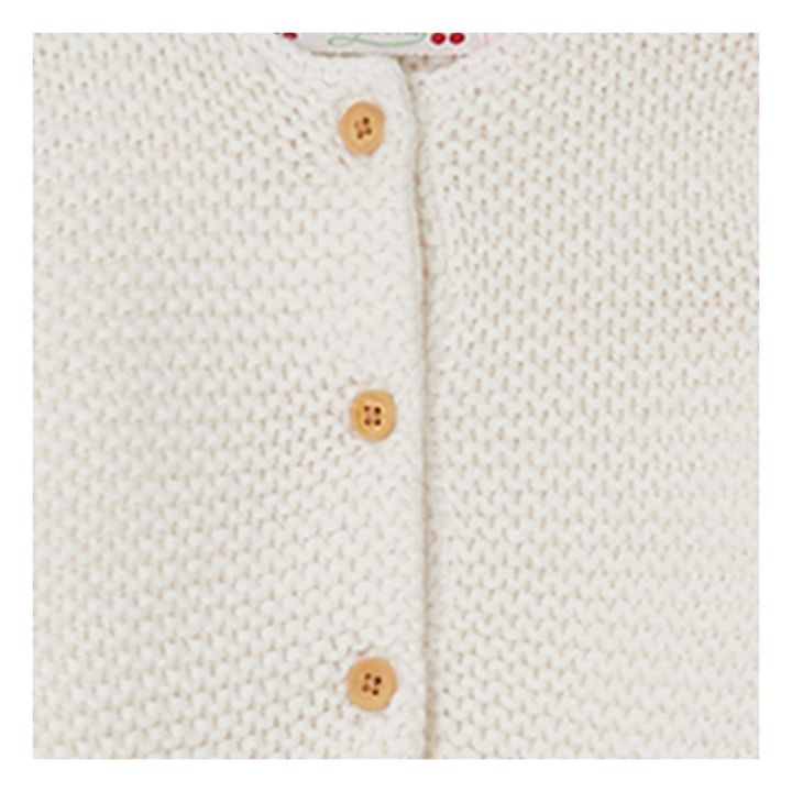 Coco Wool and Cotton Cardigan | Seidenfarben- Produktbild Nr. 1