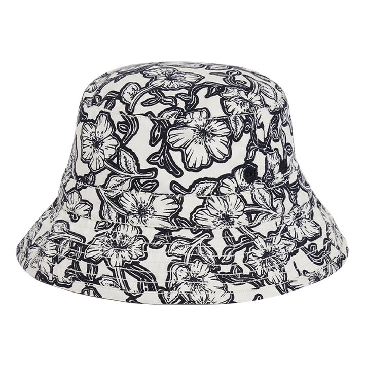 Piob Floral Hat | Nero- Immagine del prodotto n°0
