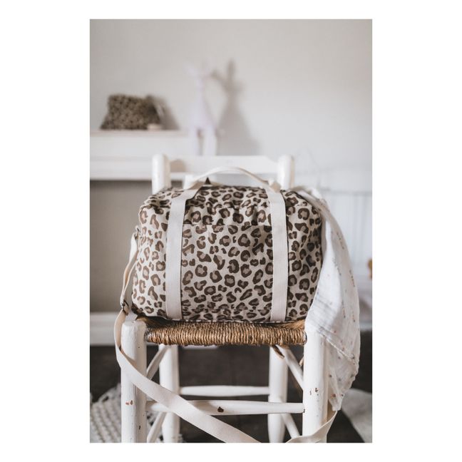 Raphael Leopard Changing Bag | Leopardo