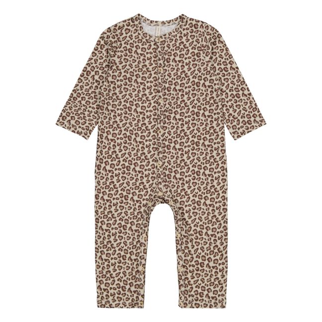 Pyjama en jersey Pia Léopard | Léopard