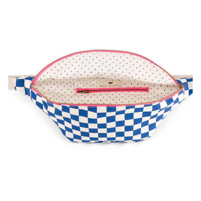 Check Fanny Pack | Azul