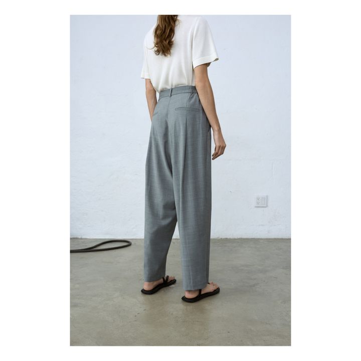New Age Tailored Wool Pants | Gris- Imagen del producto n°6