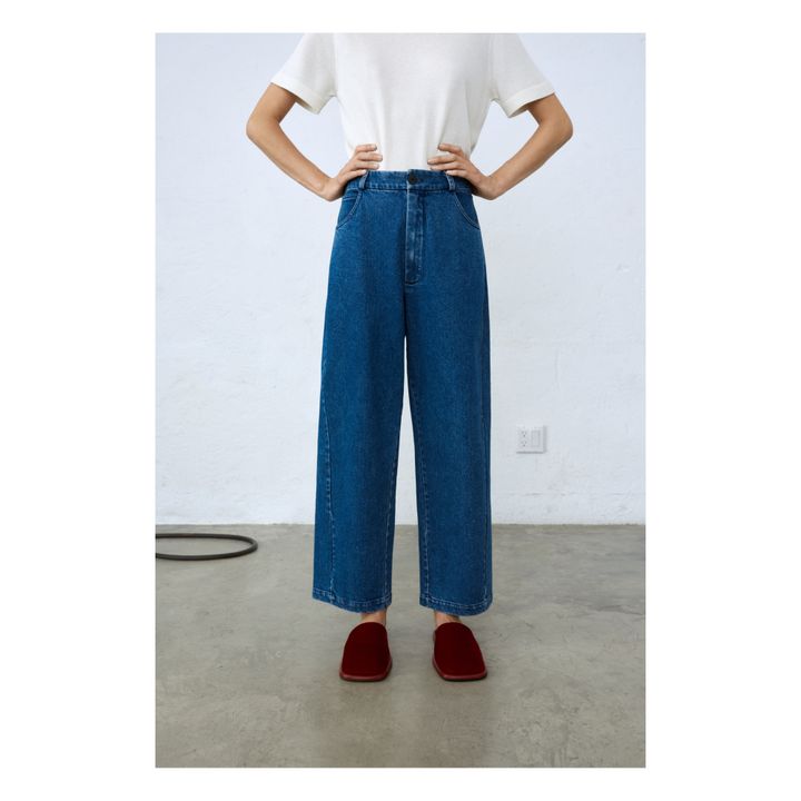 Straight Jeans | Indigo- Product image n°1