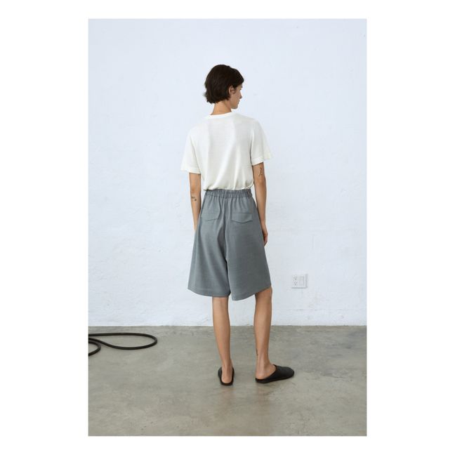 Recycled Material T-Shirt | Ecru
