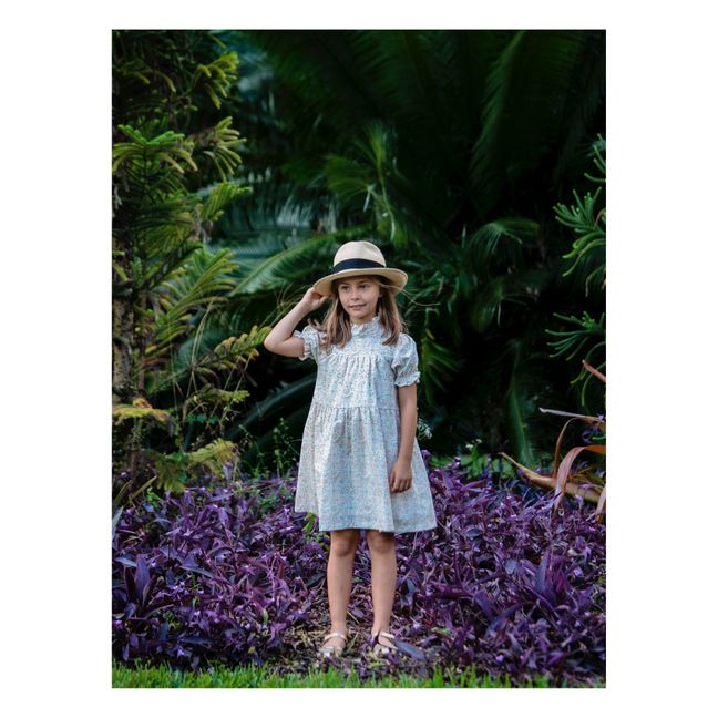 Exklusiv La Petite Collection x Smallable - Kleid aus Bio-Baumwolle Zoé | Seidenfarben