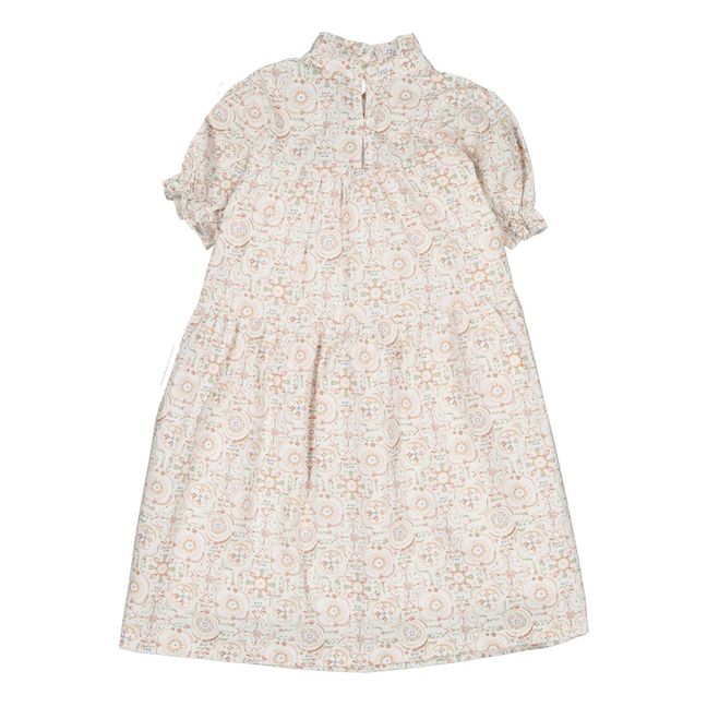 Exklusiv La Petite Collection x Smallable - Kleid aus Bio-Baumwolle Zoé | Seidenfarben