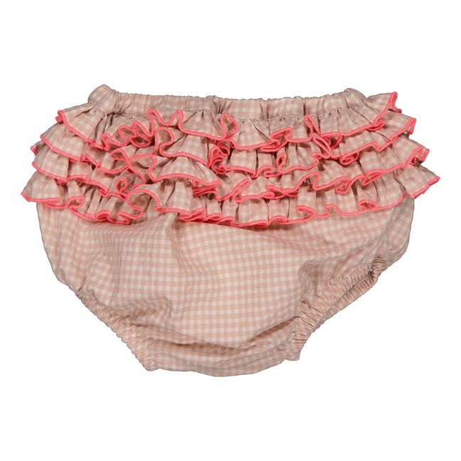Dan Checked Bloomers with Recycled Materials | Rosa Palo