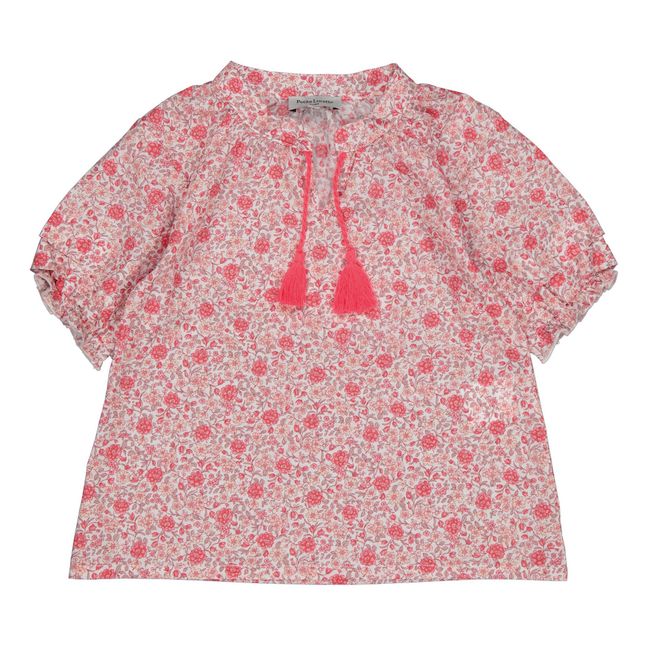 Cécile Organic Cotton Blouse | Rosa