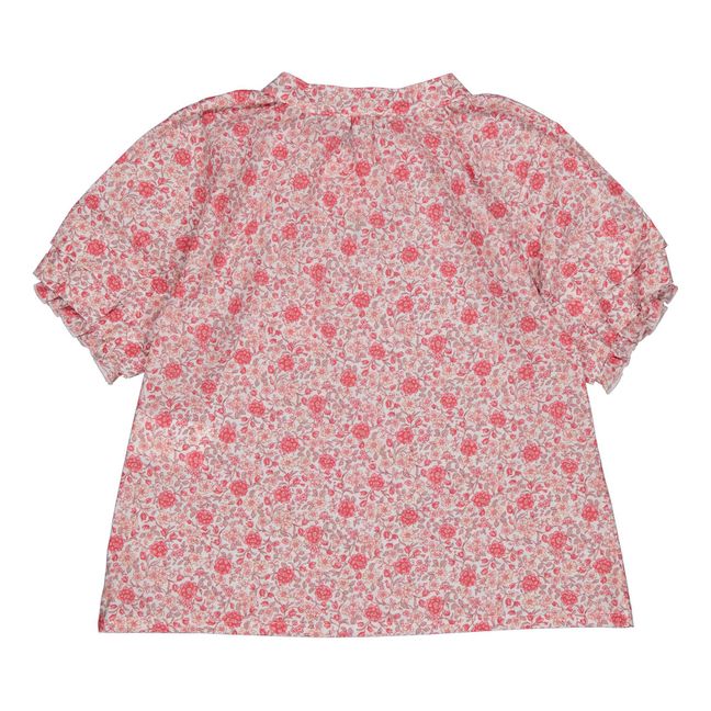 Cécile Organic Cotton Blouse | Rosa