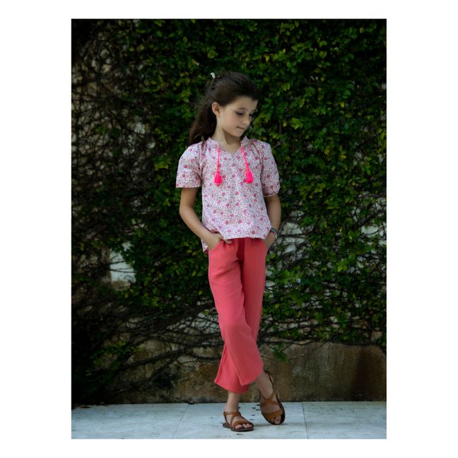 Pantalon Coton Bio Paul | Rouge