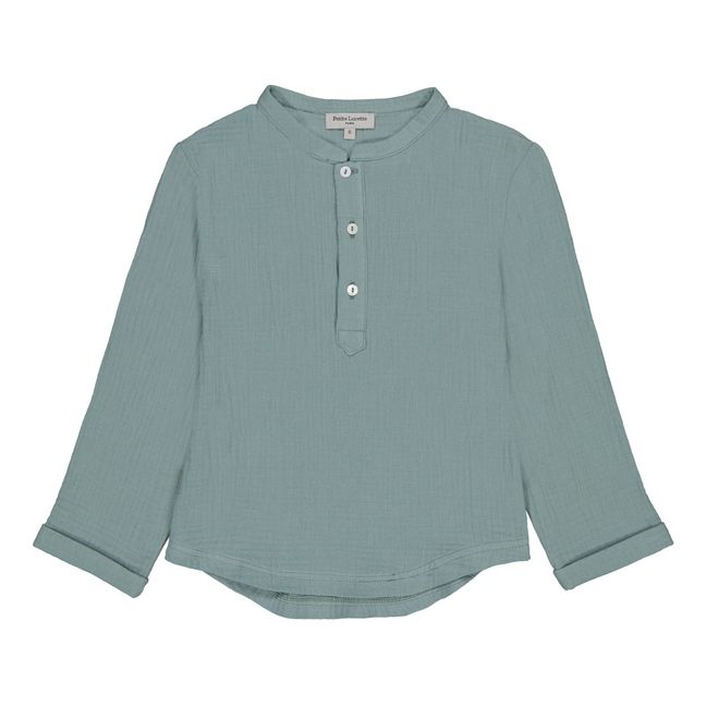 Kurta Coton Bio Loris | Bleu gris