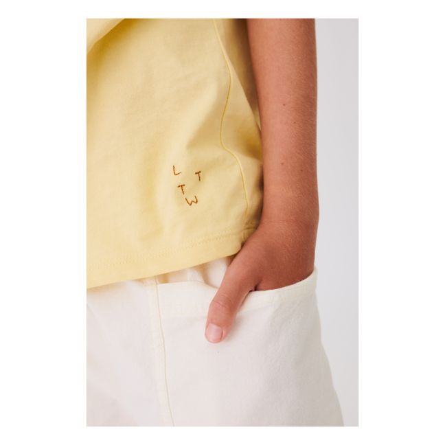 T-Shirt Coton Bio Tabit  | Amarillo