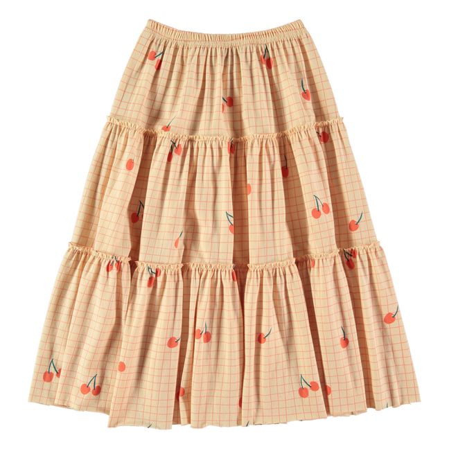 Kat Organic Jersey Skirt  | Blassrosa