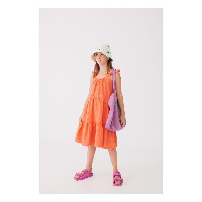 Taurus Organic Cotton Dress  | Rojo