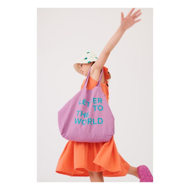 Taurus Organic Cotton Dress  | Rojo