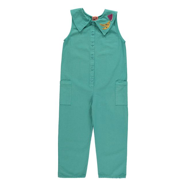 Combinaison Coton Bio Lynx  | Vert canard