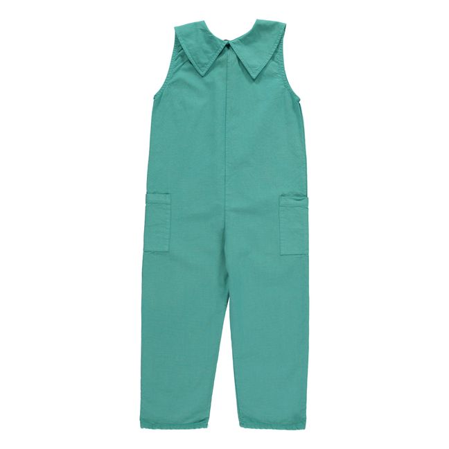 Combinaison Coton Bio Lynx  | Vert canard