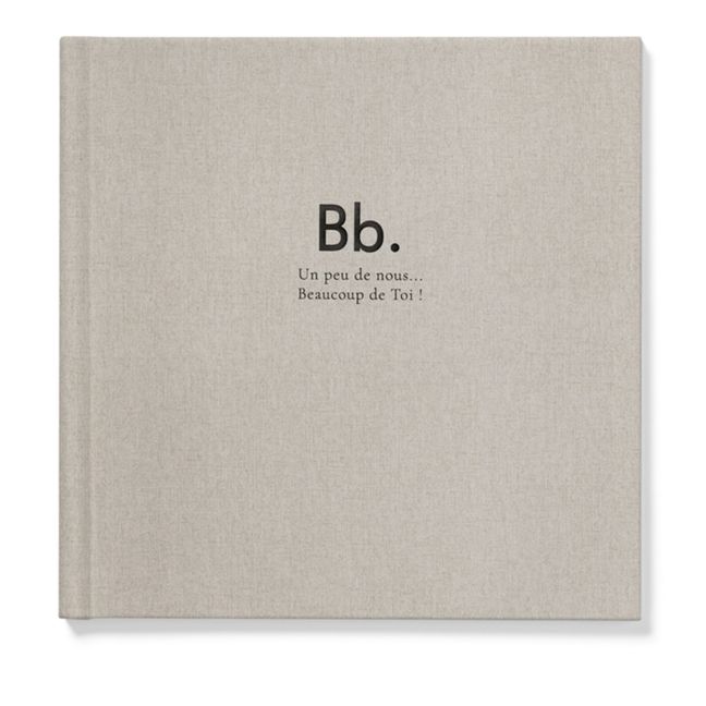 Pure Linen Newborn Book | Beige