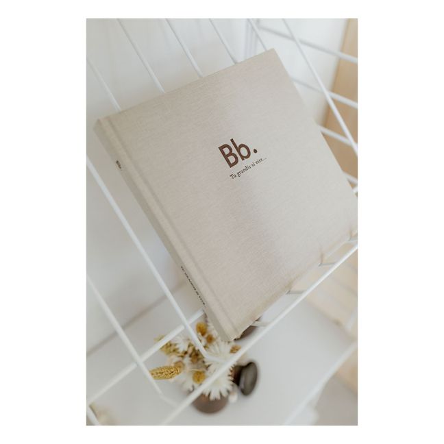 Pure Linen Newborn Book - Volume 2 | Beige