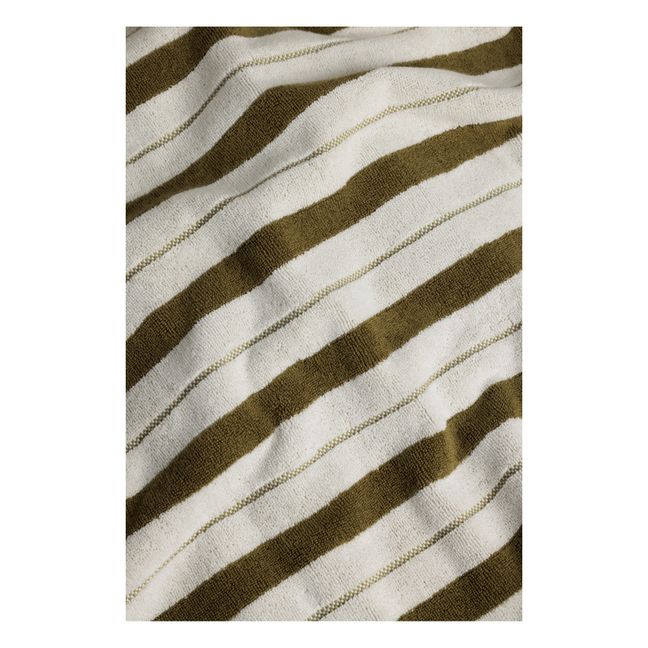 Madison Bath Towel | Blanc/Écru