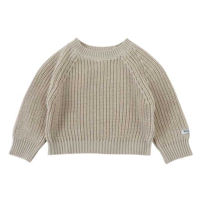Pull en Maille Jade | Sable