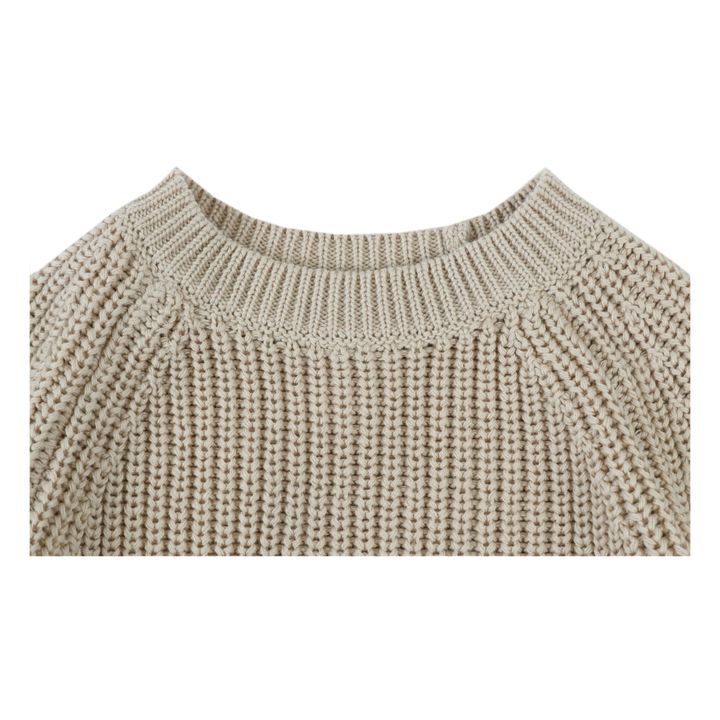 Jade Knitted Jumper | Sabbia- Immagine del prodotto n°3