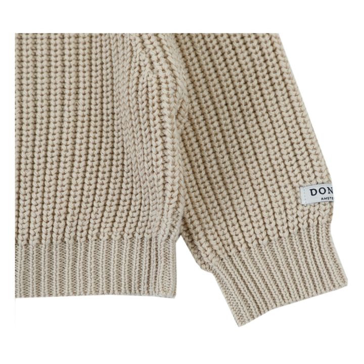 Pull en Maille Jade | Sable- Image produit n°4