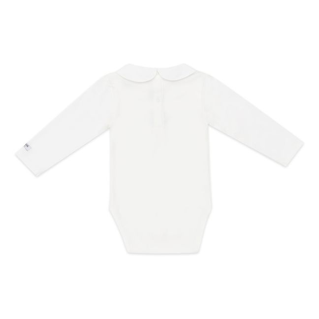 Davis Organic Cotton Bodysuit | Weiß