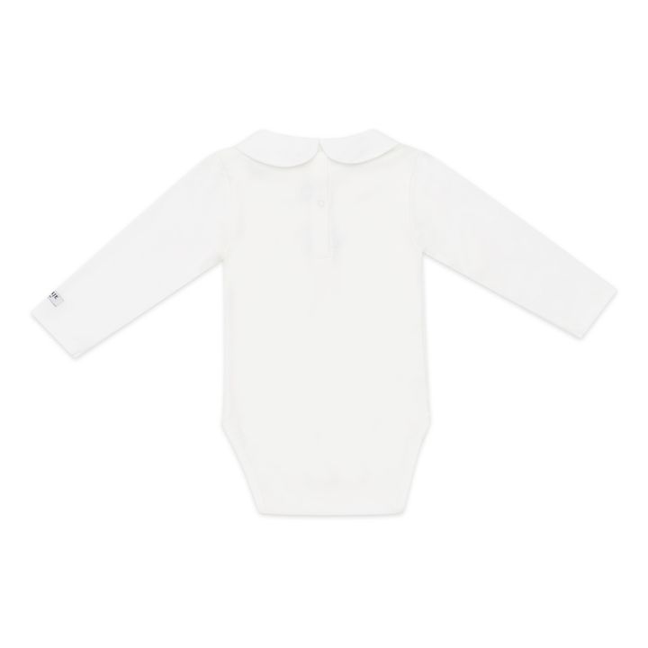 Davis Organic Cotton Bodysuit | Blanco- Imagen del producto n°4