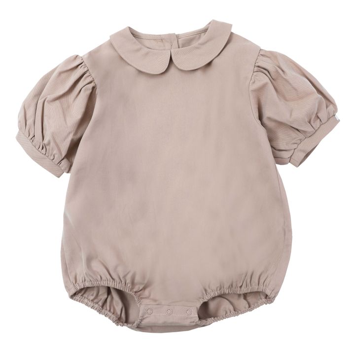 Barboteuse Florine | Vieux Rose- Image produit n°0