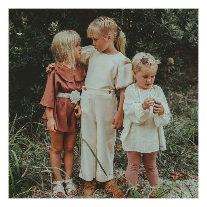 Enta Pants | Ecru- Product image n°2