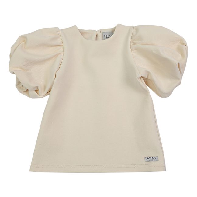 Phiphi Puff-Sleeve Top | Seidenfarben