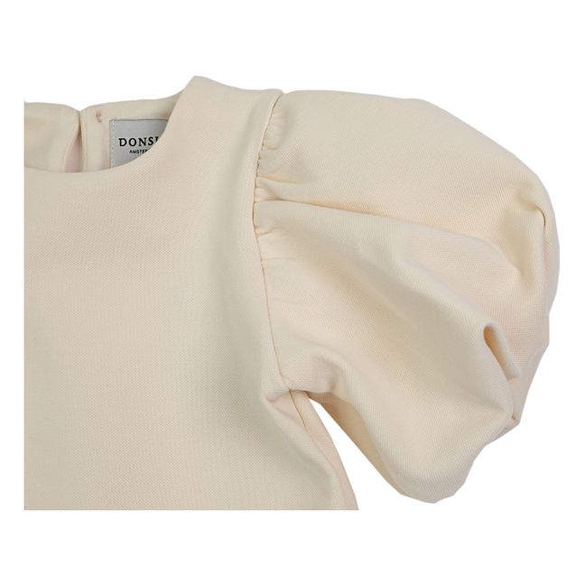 Phiphi Puff-Sleeve Top | Seidenfarben