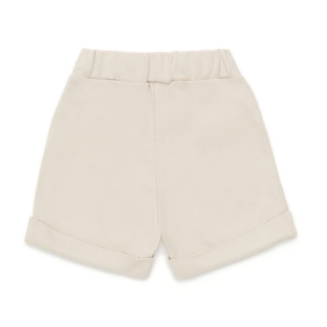 Birs Organic Cotton Shorts | Ecru