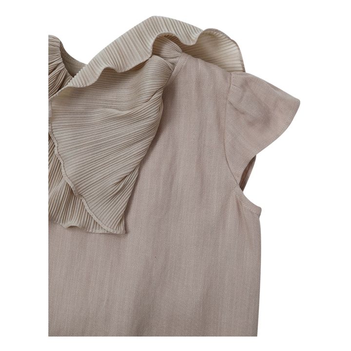Emmi Linen Blouse | Pale pink- Product image n°4