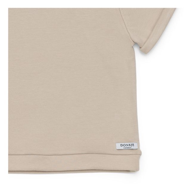 T-Shirt Coton Bio Kuno | Beige