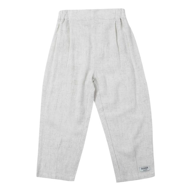 Pantalon en Lin Lahn | Grey