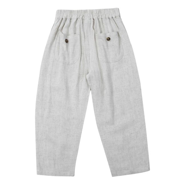 Lahn Linen Pants | Grau