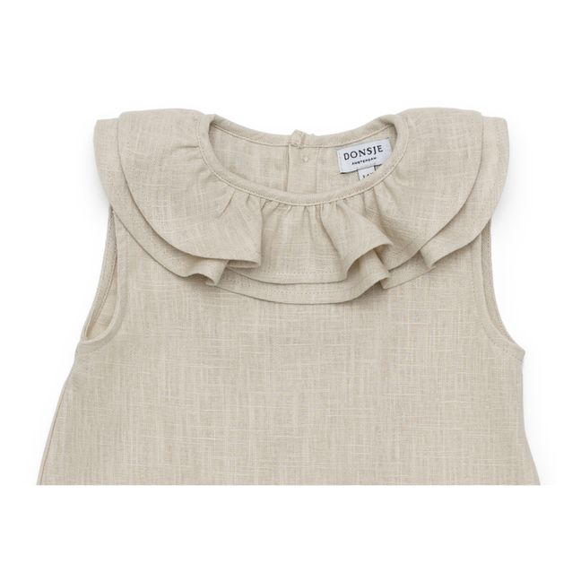 Robe en Lin Michelle | Beige