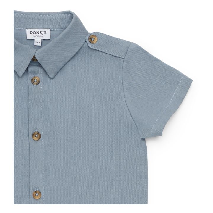Moers Organic Cotton Shirt | Graublau- Produktbild Nr. 3