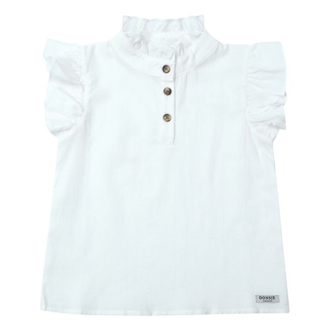 Steffie Blouse | Blanco