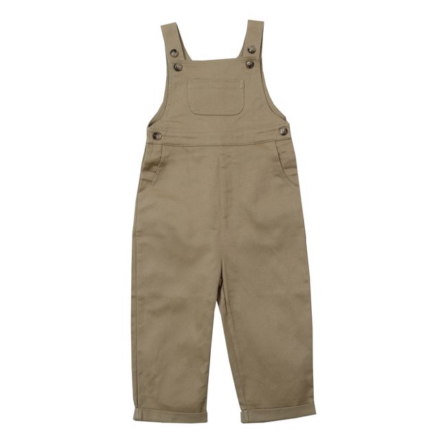 Cooper dungarees | Taupe brown