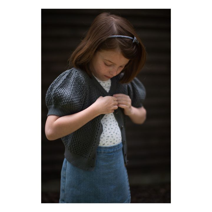 Soor Ploom - Mimi Organic Pima Cotton Cardigan - Khaki | Smallable