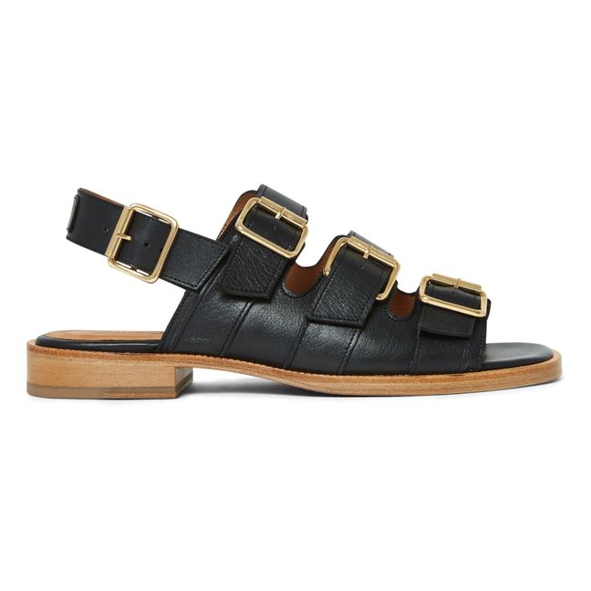 Sandales Rika Cuir | Noir
